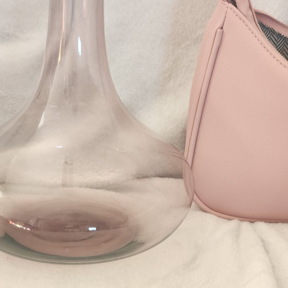 Vintage Amethyst Wine Decanter - Picture 4 of 8
